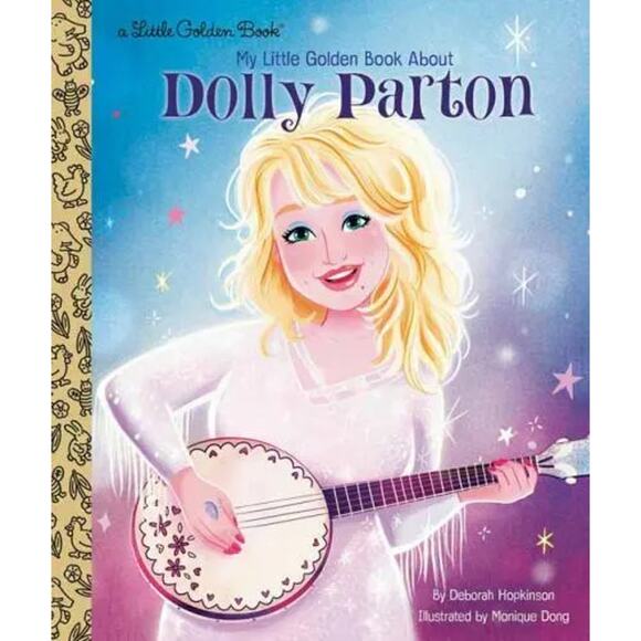 NEW Dolly Parton A Little Golden Book Biography Hardcover Children's Book - Picture 1 of 1